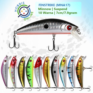 Umpan Minnow Casting Mancing Laut Sinking 7cm 79gram FinStrike (MNA17)