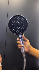 ฝักบัวอาบน้ำ หน้าใหญ่ เพิ่มแรงดันน้ำ รองรับการติดตั้งเครื่องทำน้ำอุ่น วัสดุมีคุณภาพ ติดตั้งง่าย