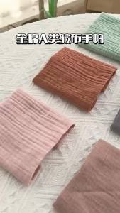 Baby Muslin Washcloths Saliva Towel Wash Cloth Set for Baby Face Body 2/3/5Pack Soft Multi-Colors Baby Burping Cloth Newborn Set