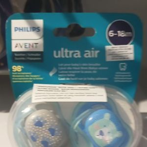 AVENT SOOTHER ULTRA AIR 6-18M PAW & BEAR SCF085/03