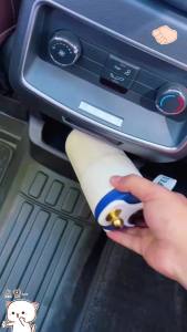 SEAMETAL 4-In-1 Car Seat Back Storage Box Hanging Tissue Box with Cup Holder Car Multi-function Back Seat Organizer