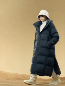 Guvet | Outdoor Wool Technology Winter Long Down Jacket