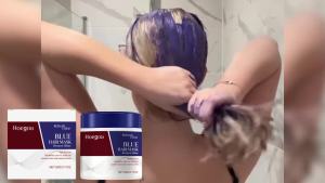 Red/Blue/Brown Color Boosting Conditioner Color Depositing Hair Mask Hydrates Enhances Colored Toners for Color-Treated Hair