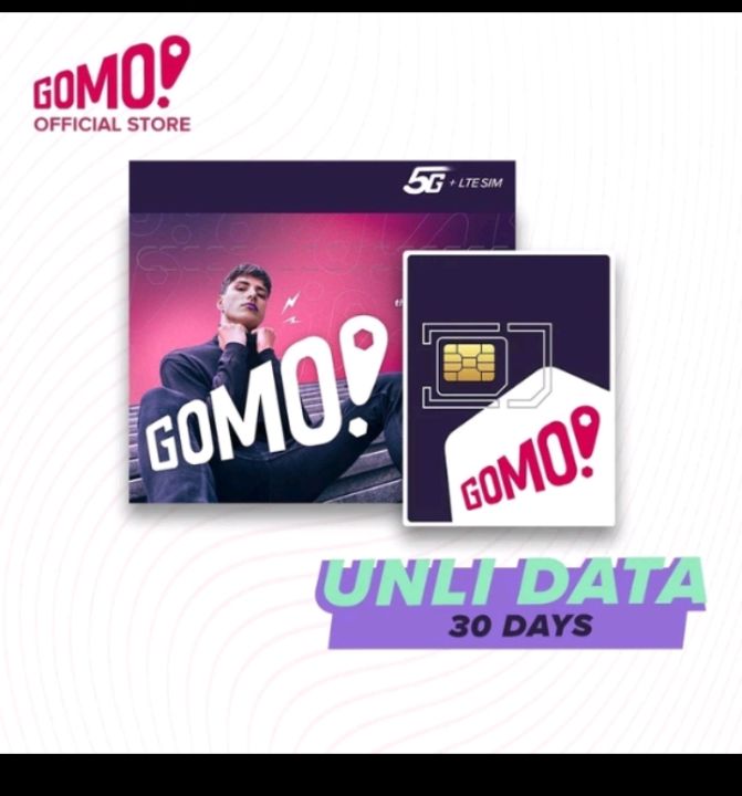 Gomo Simcard 30 Days Unli Data | Lazada PH