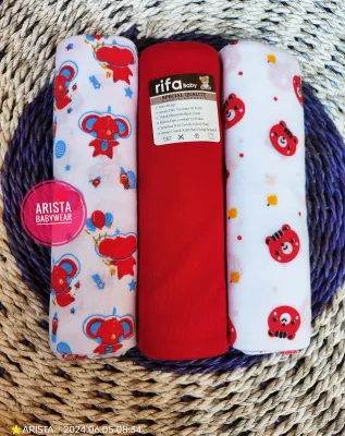 ARISTAbaby - (3pcs) bedong bayi motif UK.90x110cm