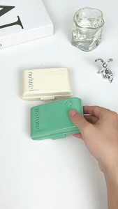 [SG Stock] Portable Pill Box Travel Medicine Organizer Moisture-Proof 7-Day Compartment Pill Container