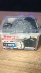Surya Senter Cas Kepala Super Terang / Headlamp Outdoor LED Waterproof - SYH L155C - BONUS Kabel Cas