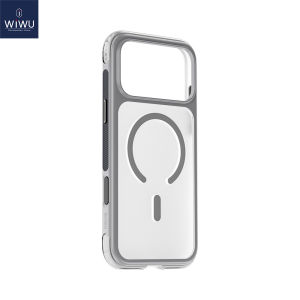 WIWU Magnetic for iPhone 17 Pro Max Case Long-lasting anti-yellowing Compatible with MagSafe Slim Shockproof Translucent Matte Phone Case for iPhone 17 Pro
