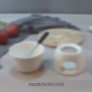 fondue po เตาละลายช็อคโกแลต ชีส ไอศกรีม ไอศกรีม