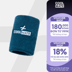 Băng tay thể thao Wristband mềm mại thấm hút mồ hôi tốt - Coolmate