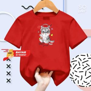 Baju Anak Laki-Laki Usia 1-12 Tahun Lengan Pendek Enjoy Yourself