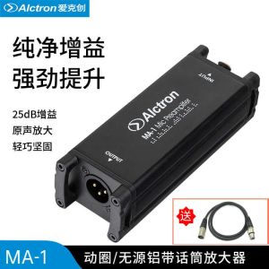 Alctron MA-1 Dynamic Cartridge Mic Preamp Gain Professional Sound Card Recording Amplifier HiFi Speaker Audio Tech