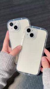 Transparent Silicone Phone Case For iPhone 17 Pro Max 18 13 11 16 15 14 12 17 Air 7 8 Plus XR X Xs 17Promax Shockproof Cover