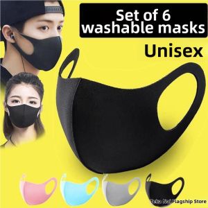 TEKANAI | Fashionable Black Reusable Cotton Mask for Fall and Winter | Trending Choice Alongside face mask for adults