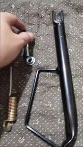 (PROMO) Standar Samping Honda Ring 17 Warna Hitam Plus Baut Untuk Beat Vario Scoopy Spacy dll