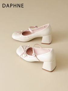 Daphne | Beautiful Bow French Style High Heels
