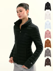 Ariseism | Vintage Fitted Stand-collar Lightweight Down Jacket