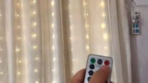 Lampu LED Tirai 3x3 Meter: Dekorasi Pesta & Hiasan Kamar