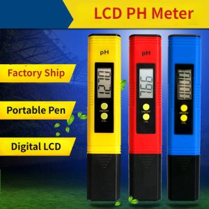 Máy Đồng hồ đo độ PH LCD cầm tay kỹ thuật số độ tinh khiết của nước LCD TDS EC lọc chính xác 0.01 kỹ thuật số máy đo độ axit kiểm tra chất lượng nước bút bể cá PH dò