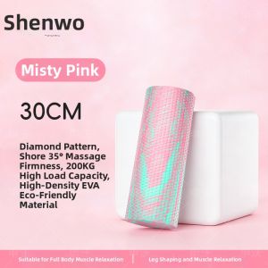 SHENWO | Muscle Relaxing Textured Solid Foam Roller for Yoga Beginners