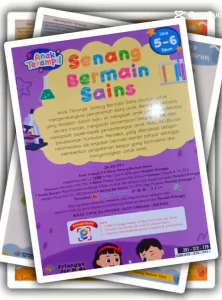 Seri Anak Terampil Senang Bermain Sains Buku Paud Usia 5-6 Tahun Penerbit Erlangga