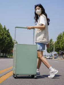 MANLVSHI | Wedding Red Luggage Suitcase Wide Handle