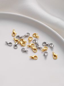 Móc Chuyền Vàng 18K Móc Chuyền Bướm 14K Móc Chuyền Ngọc Trai DIY Phụ Kiện Trang Sức Móc Chuyền Đàn Hồi Phụ Kiện Trang Sức Thời Trang