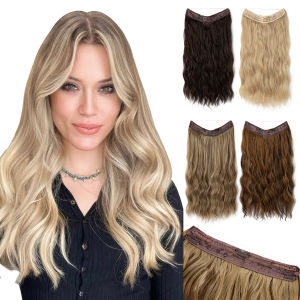 Sarla กิ๊บติดผมปลอมทำจากลวดเส้นกิ๊บผมต่อเส้นผมปลอมสีบลอนด์ธรรมชาติ