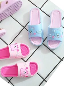 Dép Đế Dày Chống Trượt Mùa Hè Cho Nữ Dép Đế Cao Gót Thoải Mái Trong Nhà Và Ngoài Trời Dép Đế Bằng PVC Cho Bé Gái