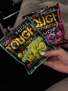 Kabaya Soft Chewing Gum 4 Pack Grape Lemon Flavor Green Grape Soft Candy Imported Japanese Snacks Nuts Specialties