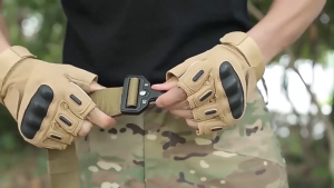 เข็มขัดทหาร เข็มขัดผู้ชาย เข็มขัดยุทธวิธี ผ้าใบไนลอน ทนทาน ปรับระดับได้ น้ำหนักเบา เกรดทหาร ใช้ได้ทั้งล่าสัตว์ ฝึกซ้อม แต่งตัว Outdoor Hunting Tactical Multi-Function Combat suryival canvas For Nylon Male Luxury Belts Neutral Belts