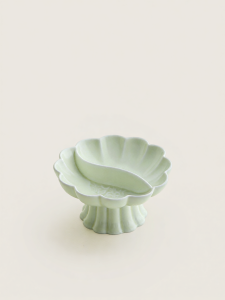 JIXIANSHENG | Vintage High Footed Compartmentalized Snack Serving Dish