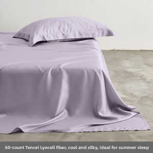 shui yang | Summer Cool Sensation Solid Color Tencel Bedsheet 1.8m