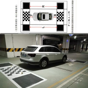 Car 360 panoramic system debugging and calibration cloth  suitable for debugging car 360° panoramic system of automobiles