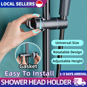 Bathroom Shower Stand Rail Sliding Shower Room Adjustable Shower Head Stand Shower Head Rail Slider Lifting Wall Mounted Shower Holder