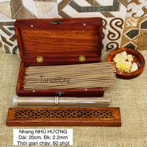 NHANG KHÔNG TĂM NHŨ HƯƠNG (FRANKINCENSE STICK INCENSE )- THƠM DỊU NHẸ KHÔNG HÓA CHẤT- TANUSTORE
