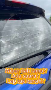Silicone Car Rear Wiper 10 / 12 / 14 inch For Toyota Perodua Hyundai Kia Nissan Suzuki Mitsubishi Proton Mazda