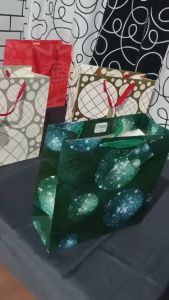 Parol Paper bag for Gift Gift Birthday Christmas Holidays Anniversary All Occasion