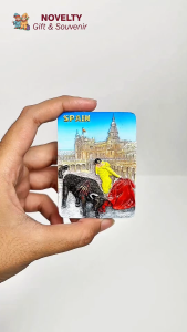 Souvenir magnet kulkas Spain oleh oleh Spanyol Espana