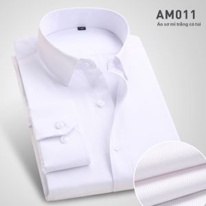 Boman | Áo Sơ Mi Dài Tay Phù Hợp Công Sở Mùa Xuân Màu Trắng