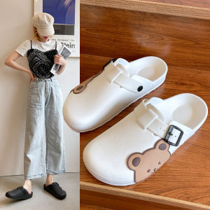 Adorable Anti-Slip Half Slippers: Women's Summer Indoor & Outdoor Wearable Slippers