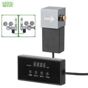 ZRDR | WYIN Aquarium CO2 Double Gauge Pressure Reducing Valve Special Motor Valve Module Removable Replacement CO2 Module