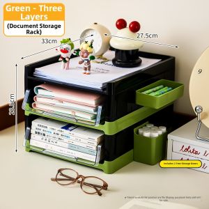Desk Bookshelf Organizer Shelf