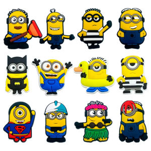 12-36Pcs Cartoon Shoe Charms Pin for Clog Sandal Accessories DIY Shoe Decoration Wristband Kids Party X-mas Gifts