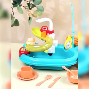 Kitchen Sink Set | Playing Washbasin | Pretend Dishwasher | SG LOCAL STOCK