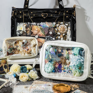 Blue Grain DIY Pain Package Material Barley Straw Decorative Toy Accessories Suitable for Ages 14 And above Cartoon Anime