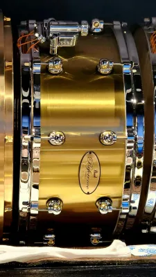Pearl Reference One 3mm Brass Snare Drum 14 x 6.5 in
