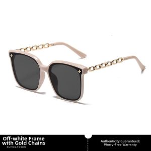 Womens Elegance Style UV Protection Face-slimming Polarized Sunglasses