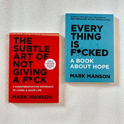 Bonustra The Subtle Art of Not Giving A Fck Mark Manson Everything Is F cked: A Book about Hope For