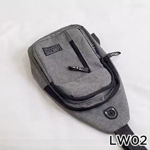 Tas slempang pria / Sling bag / Tas dada import LW02
